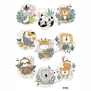 Crafteria Animals Designs Insert Sheet (Transparent Sheet) IS182
