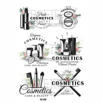 Crafteria Cosmetic Designs Insert Sheet (Transparent Sheet) IS188