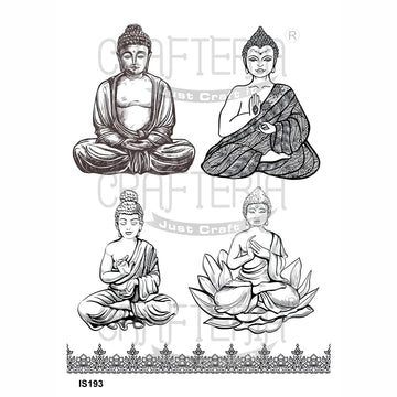 Crafteria Buddha Designs Insert Sheet (Transparent Sheet) IS193