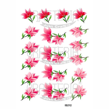 Crafteria Floral Designs Insert Sheet (Transparent Sheet) IS212
