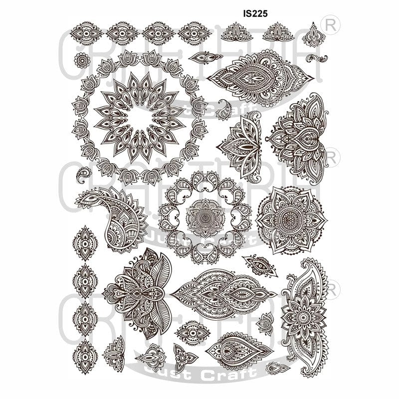Crafteria Mandala Designs Insert Sheet (Transparent Sheet) IS225