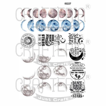 Crafteria Moon Designs Insert Sheet (Transparent Sheet) IS227