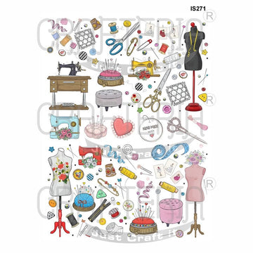 Crafteria Fashion Designs Insert Sheet (Transparent Sheet) IS271
