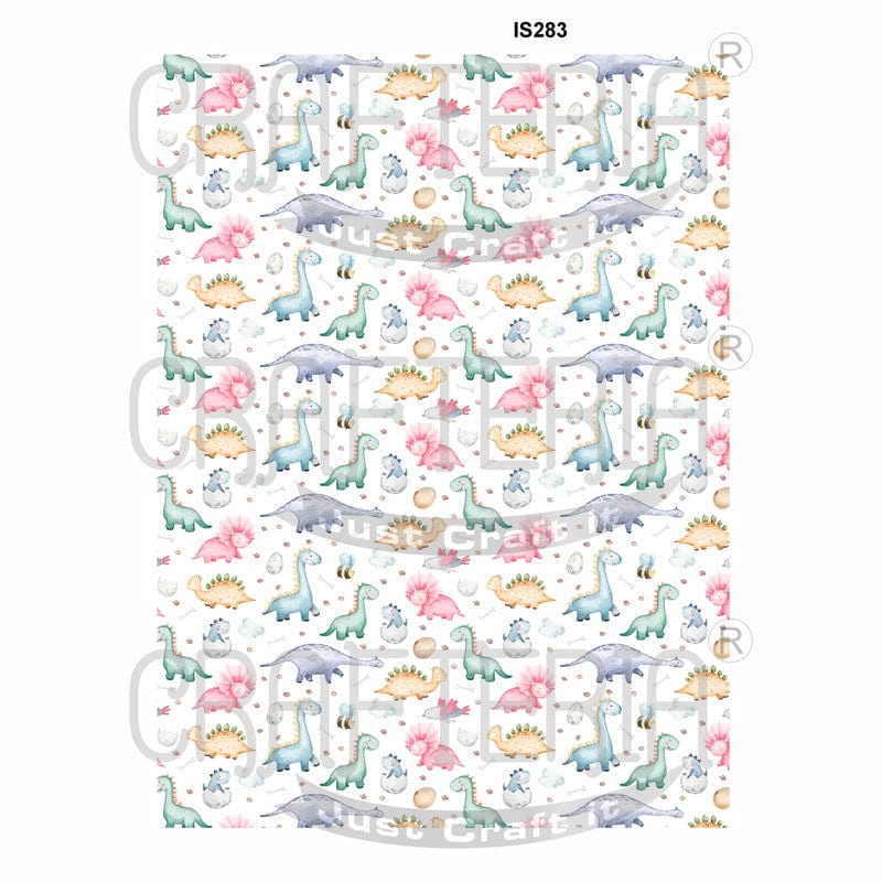 Crafteria Floral Designs Insert Sheet (Transparent Sheet) IS283