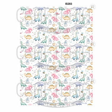 Crafteria Floral Designs Insert Sheet (Transparent Sheet) IS283