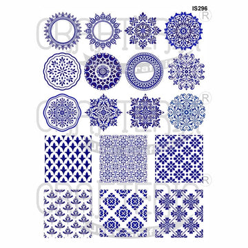Crafteria Mandala Designs Insert Sheet (Transparent Sheet) IS296