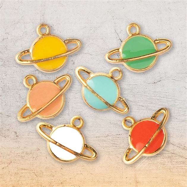 My Store JEWELLERY CHARMS PLANET GOLD JEWELLERY CHARMS