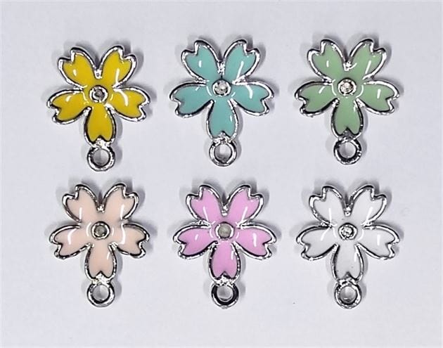 My Store JEWELLERY CHARMS FLOWER SILVER JEWELLERY CHARMS