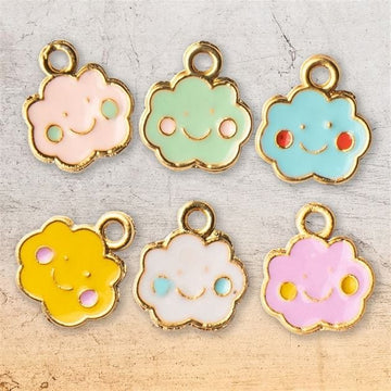 My Store JEWELLERY CHARMS CLOUD GOLD JEWELLERY CHARMS