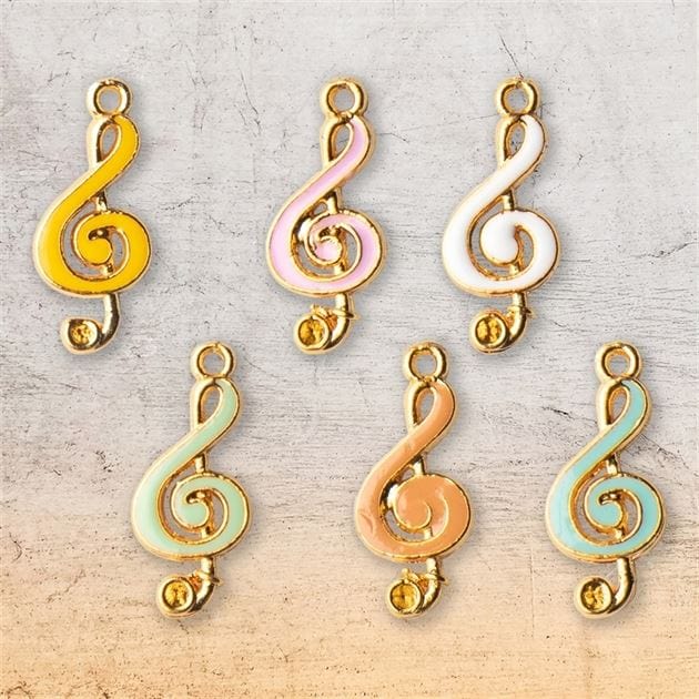 My Store JEWELLERY CHARMS MUSIC NOTES GOLD JEWELLERY CHARMS