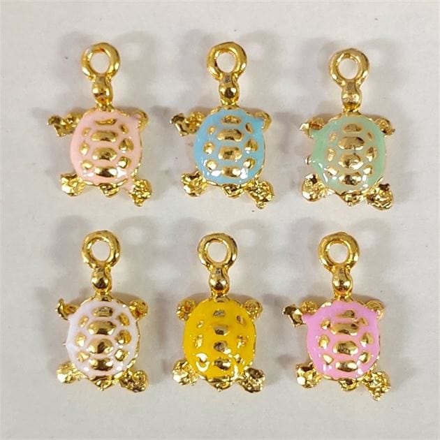 My Store JEWELLERY CHARMS TORTOISE GOLD JEWELLERY CHARMS