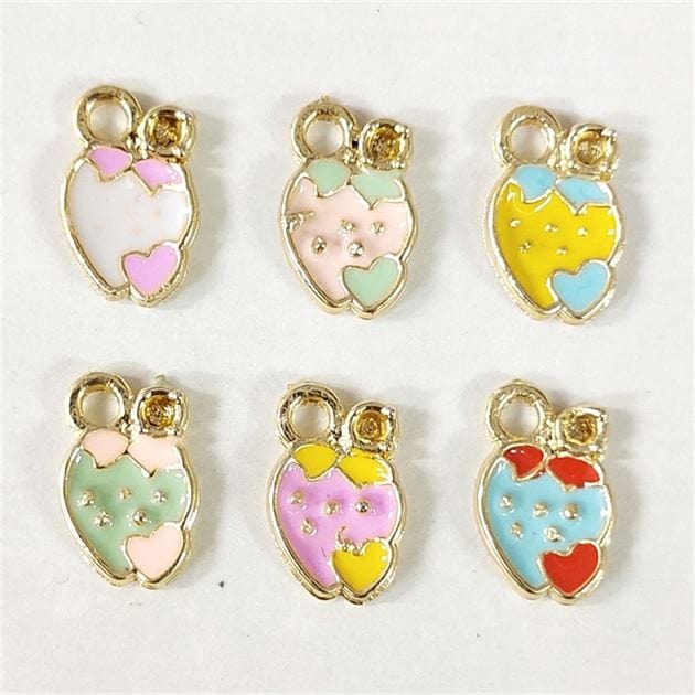 My Store JEWELLERY CHARMS STRAWBERRY GOLD JEWELLERY CHARMS