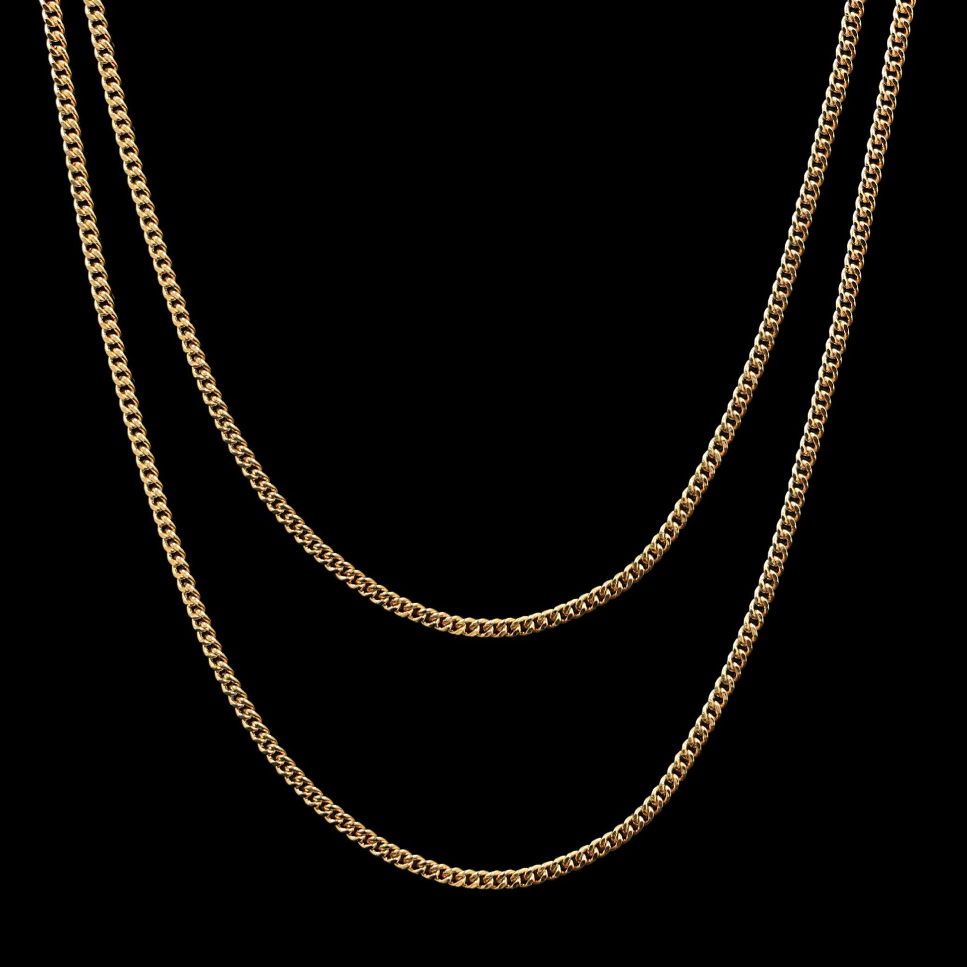 Crafteria GOLD MICRO CHAIN N0.3