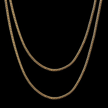 Crafteria GOLD MICRO CHAIN N0.3