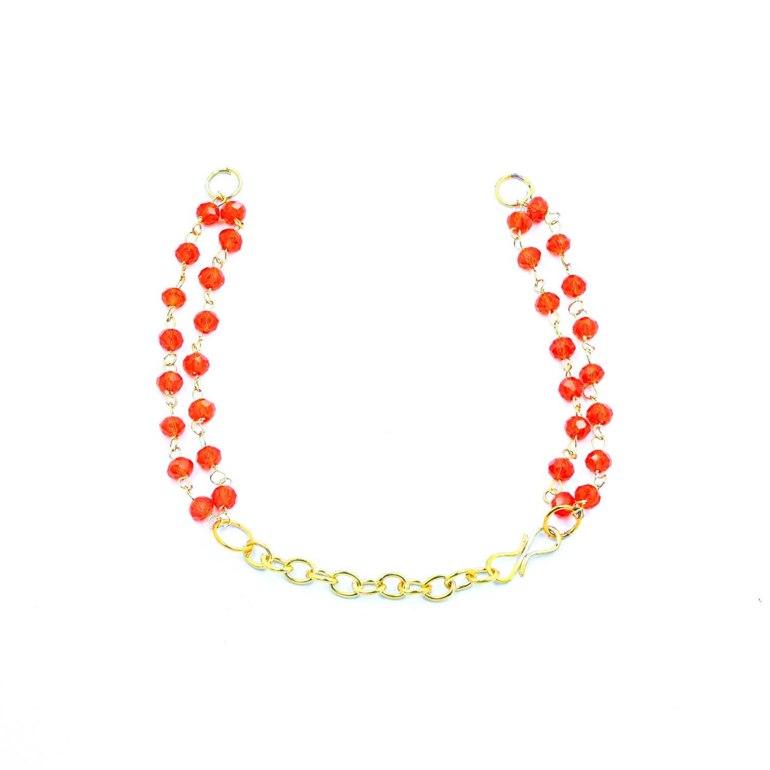 Crafteria D.ORANGE BRACELET RAKHI CHAIN NO 7