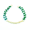 Crafteria D.GREEN BRACELET RAKHI CHAIN NO 7