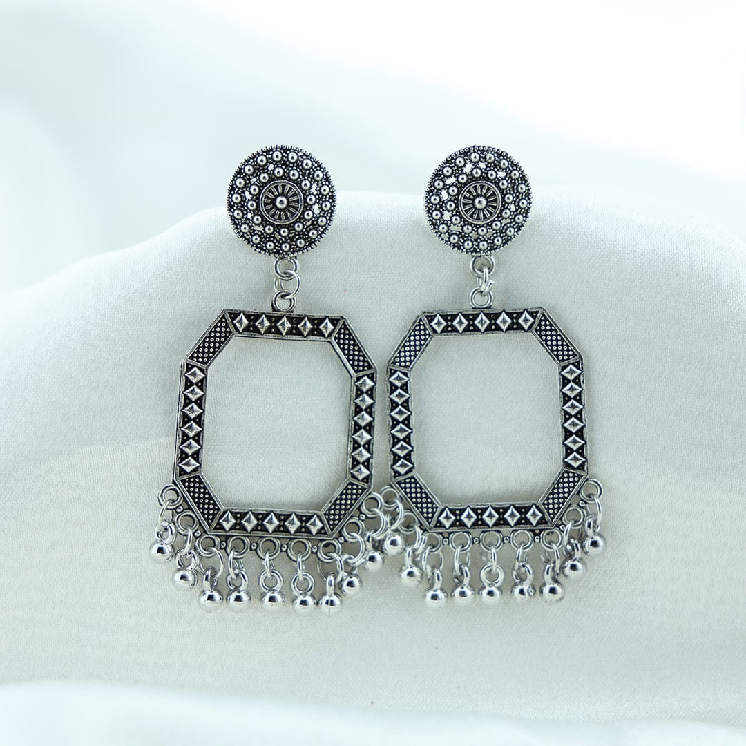 Crafteria Oxidized Gold Jhumka Design 20