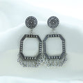 Crafteria Oxidized Silver Jhumka Design 20