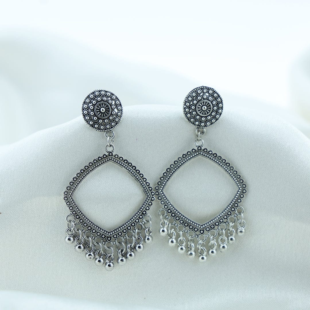 Crafteria Oxidized Gold Jhumka Design 22