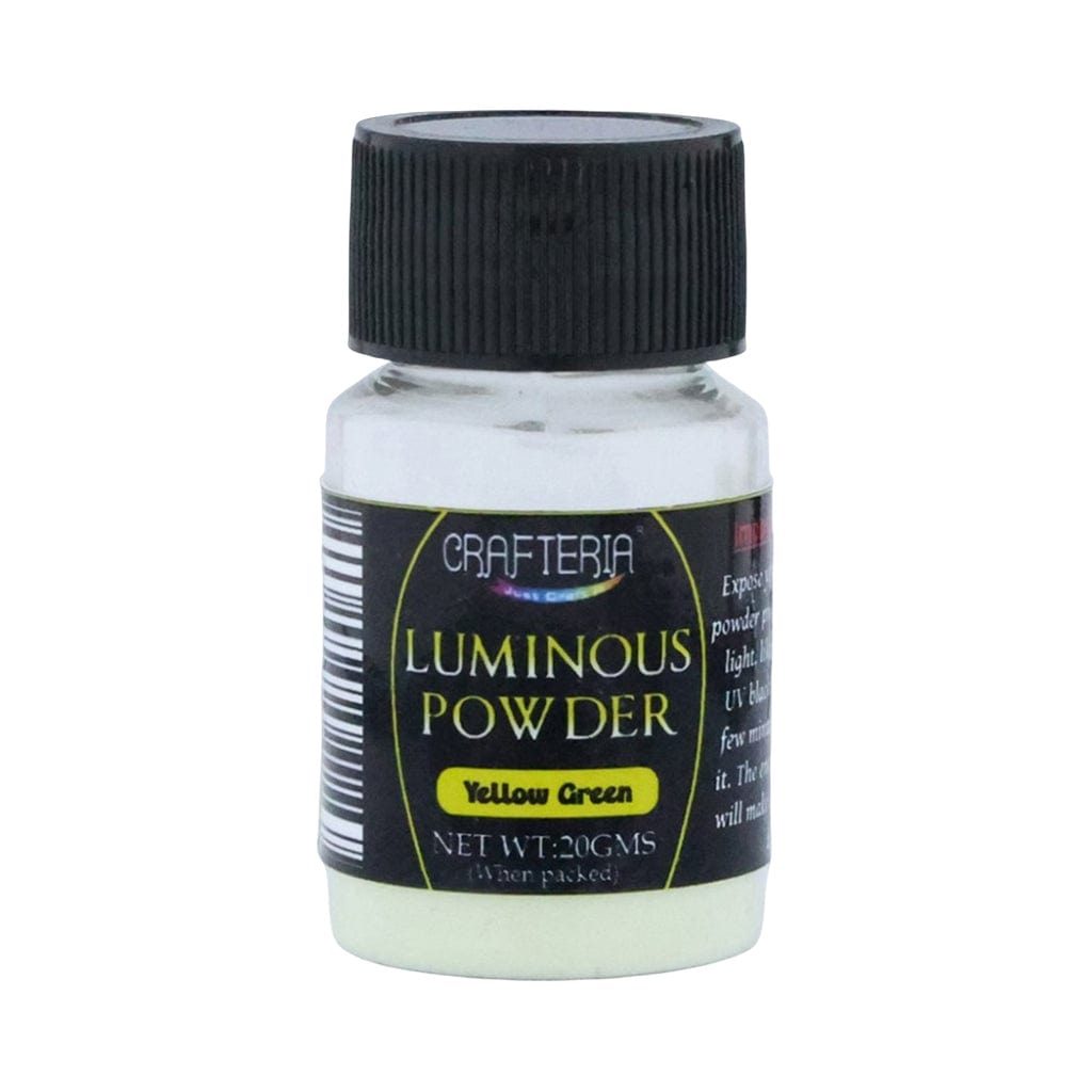 Crafteria Yellow Green Luminous Powder