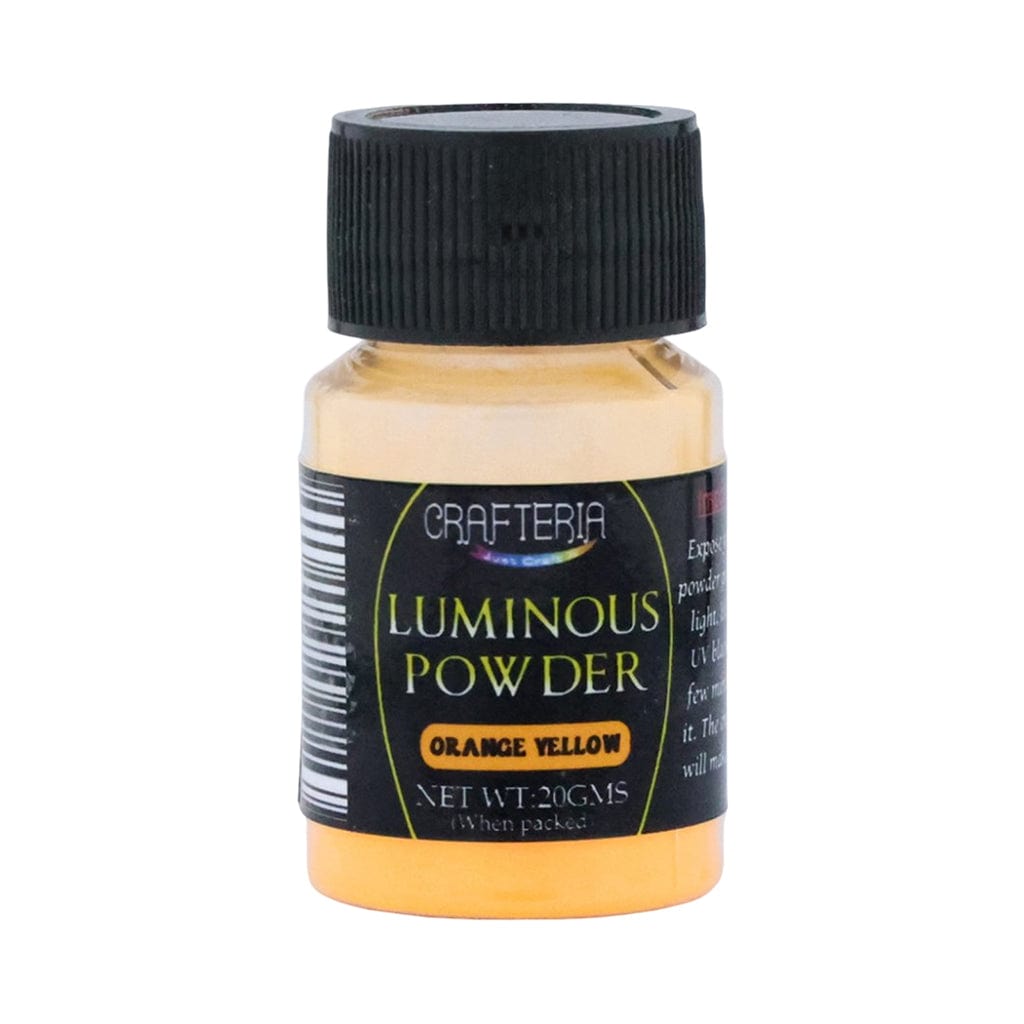 Crafteria Orange Yellow Luminous Powder