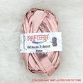 Crafteria Rose Gold Metallic T-Shirt Yarn