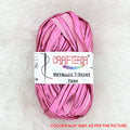 Crafteria Pink Metallic T-Shirt Yarn