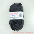 Crafteria Black Metallic T-Shirt Yarn