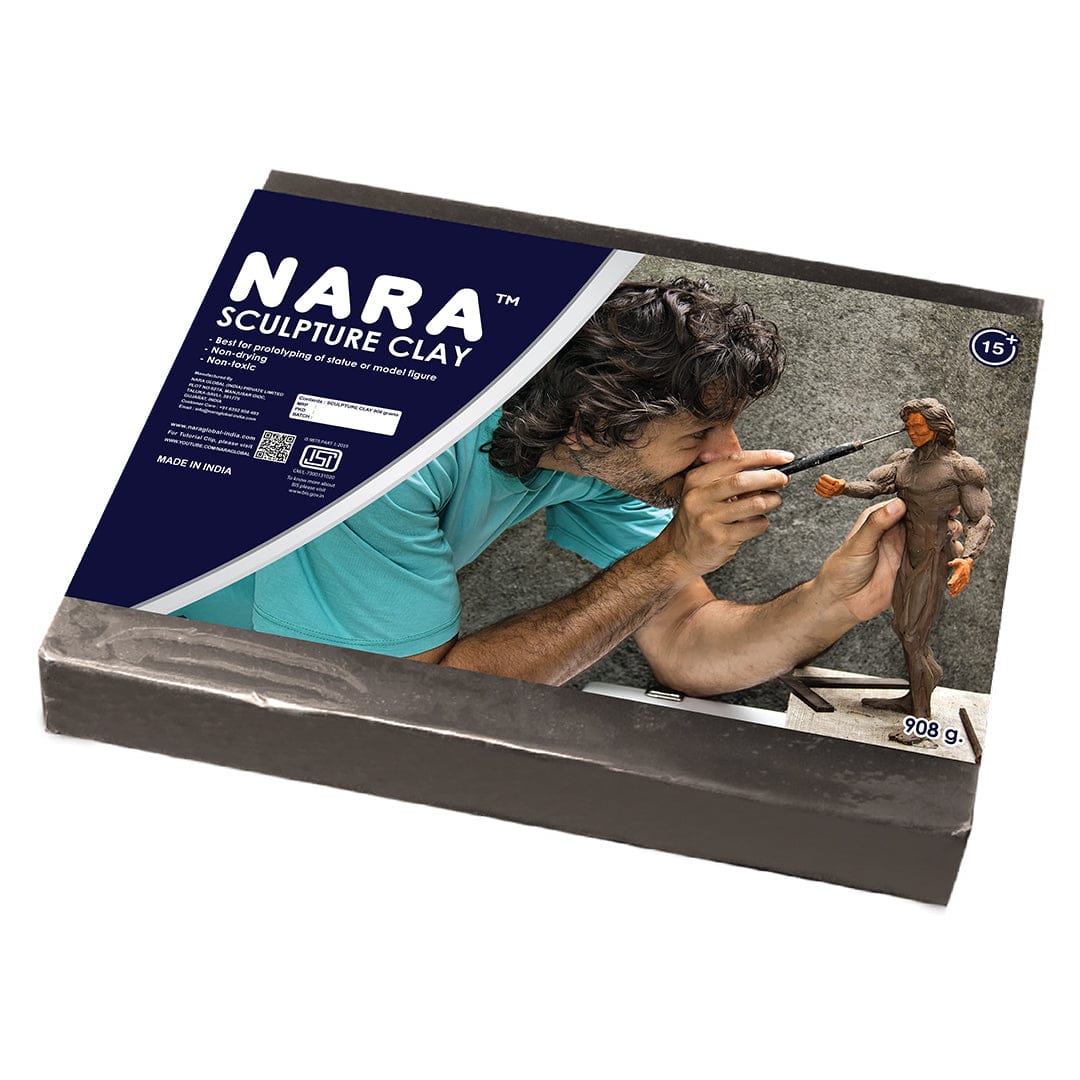 Crafteria Grey NARA Sculpture Clay Medium 908g