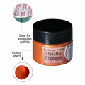 JUST CRAFT IT METALLIC RESIN PIGMENT Deep Orange Metallic Pigment