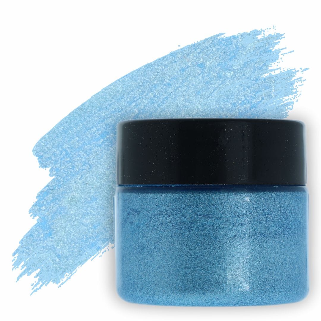 JUST CRAFT IT METALLIC RESIN PIGMENT Light Blue Metallic Pigment
