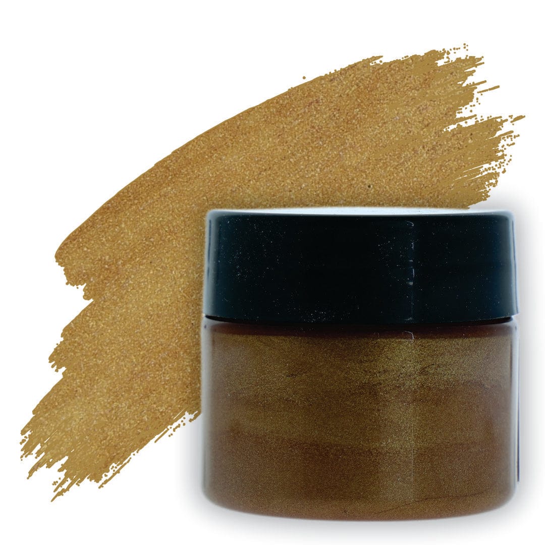 JUST CRAFT IT METALLIC RESIN PIGMENT Brown Metallic Pigment