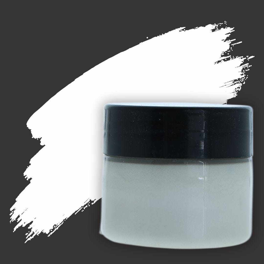 JUST CRAFT IT METALLIC RESIN PIGMENT White Metallic Pigment