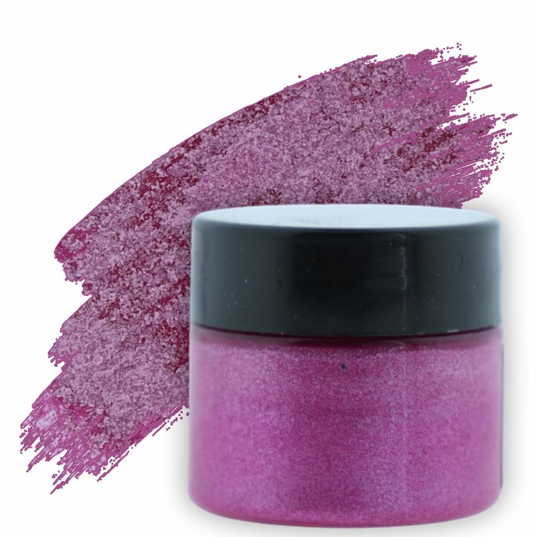JUST CRAFT IT METALLIC RESIN PIGMENT Hot Pink Metallic Pigment