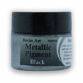 JUST CRAFT IT METALLIC RESIN PIGMENT Black Metallic Pigment