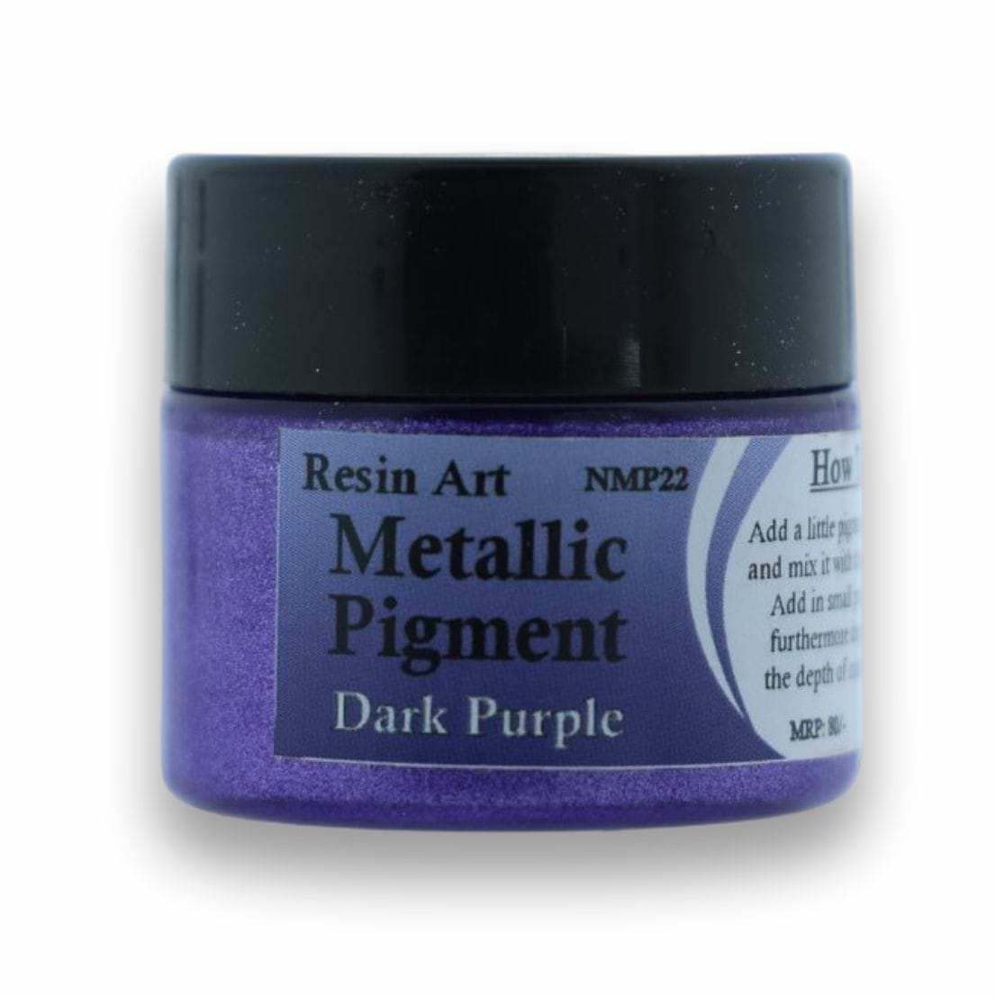 JUST CRAFT IT METALLIC RESIN PIGMENT Dark Purple Metallic Pigment