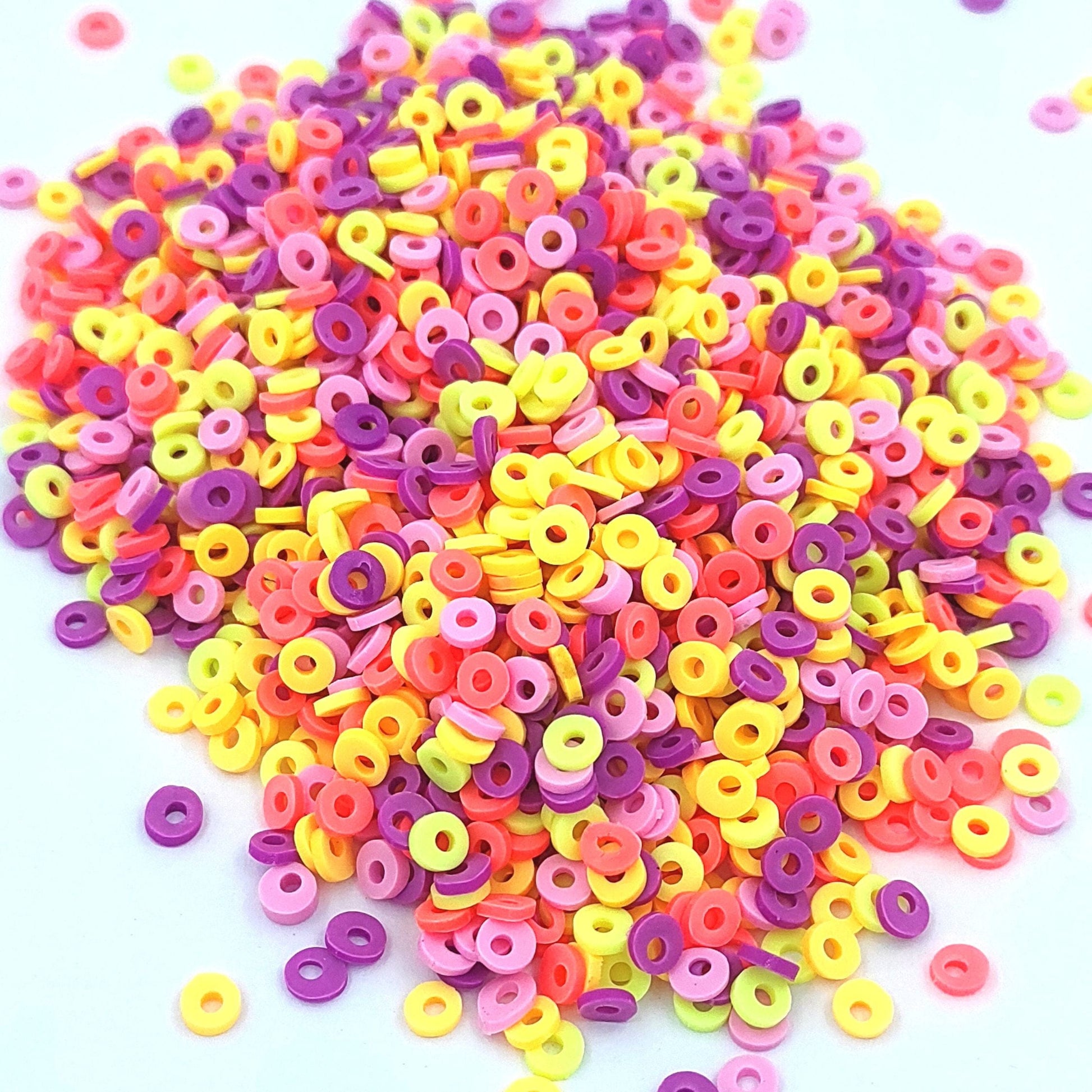 My Store Round With Center Hole Shape Polymer Chips