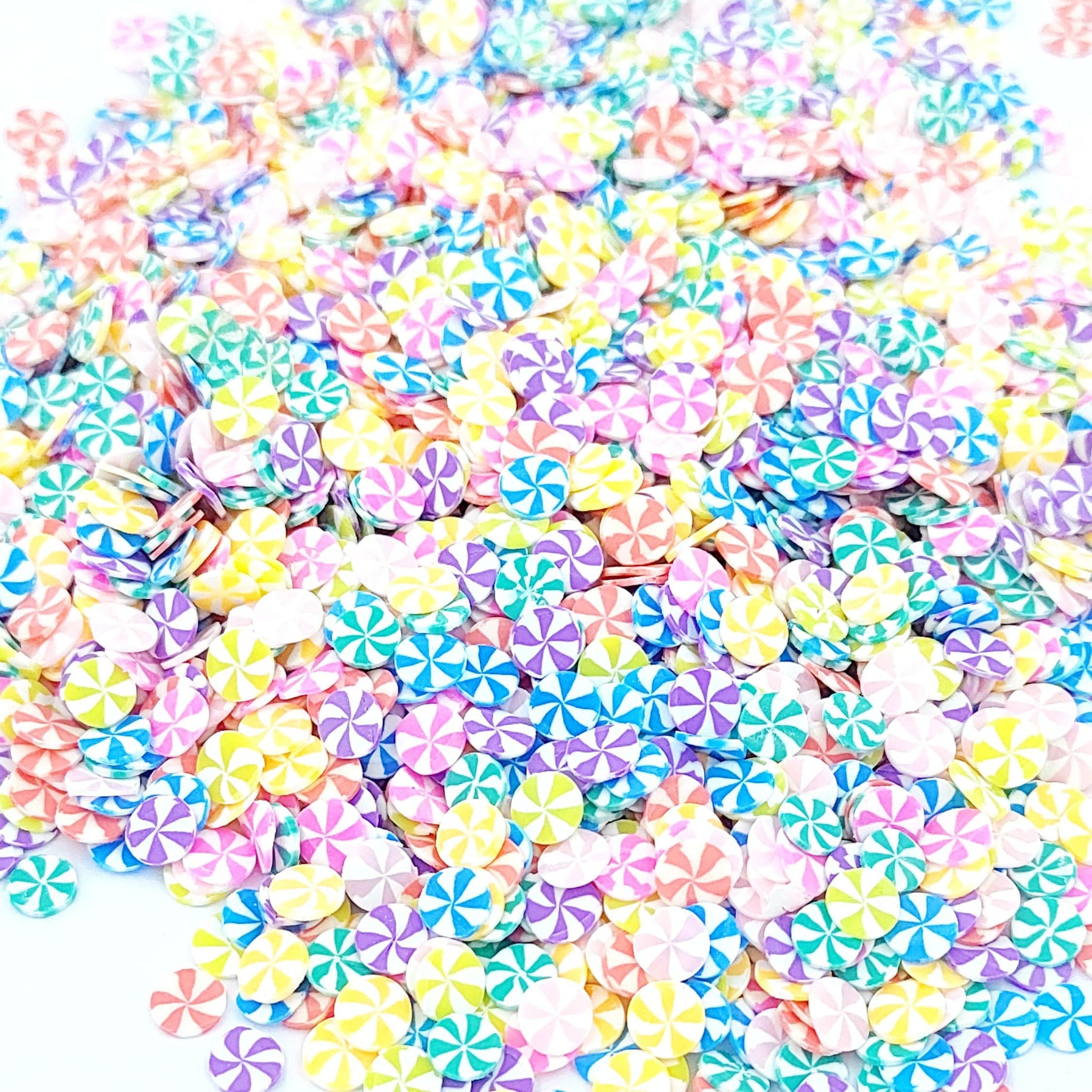 Christmas Candy Polymer Chips