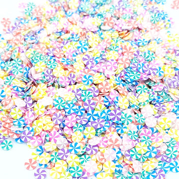 Christmas Candy Polymer Chips