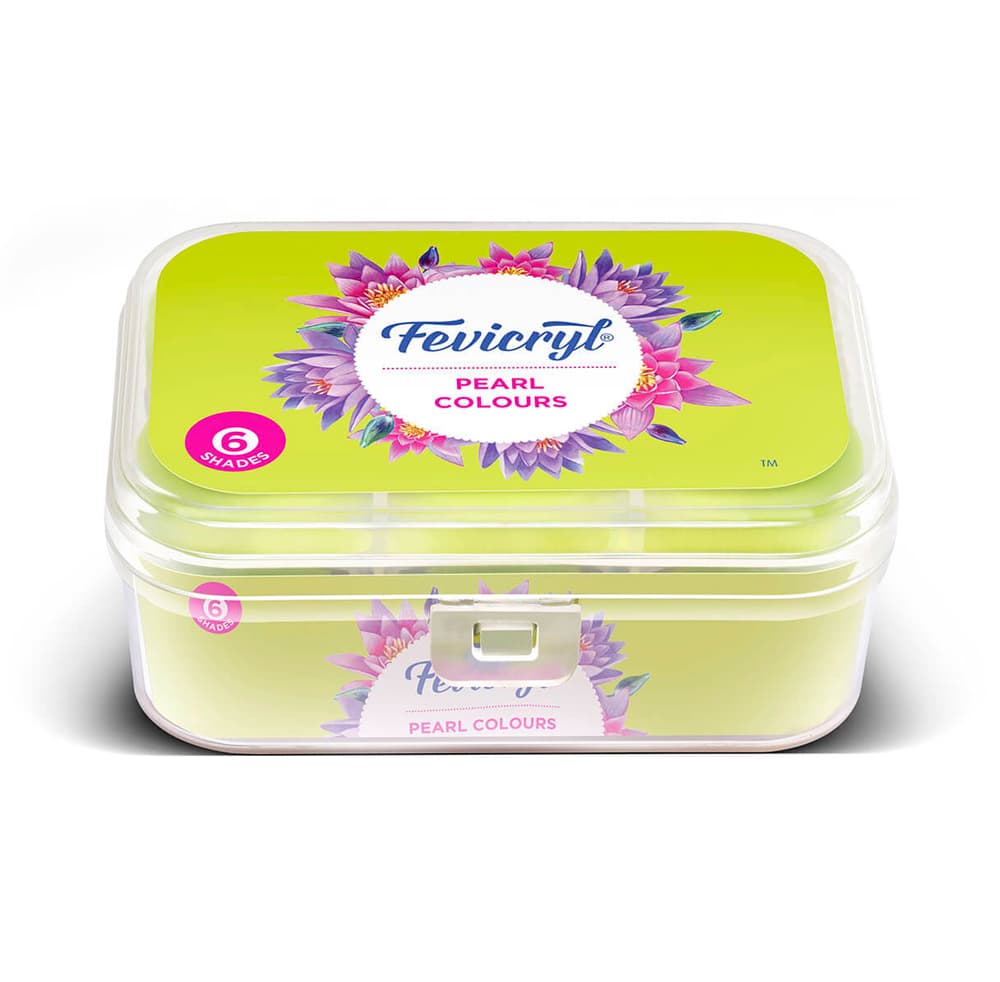 Crafteria Fevicryl Acrylic Pearl Colour Kit