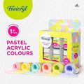 Pidilite Fevicryl's Pastel Acrylic Colours (Pack of 6)