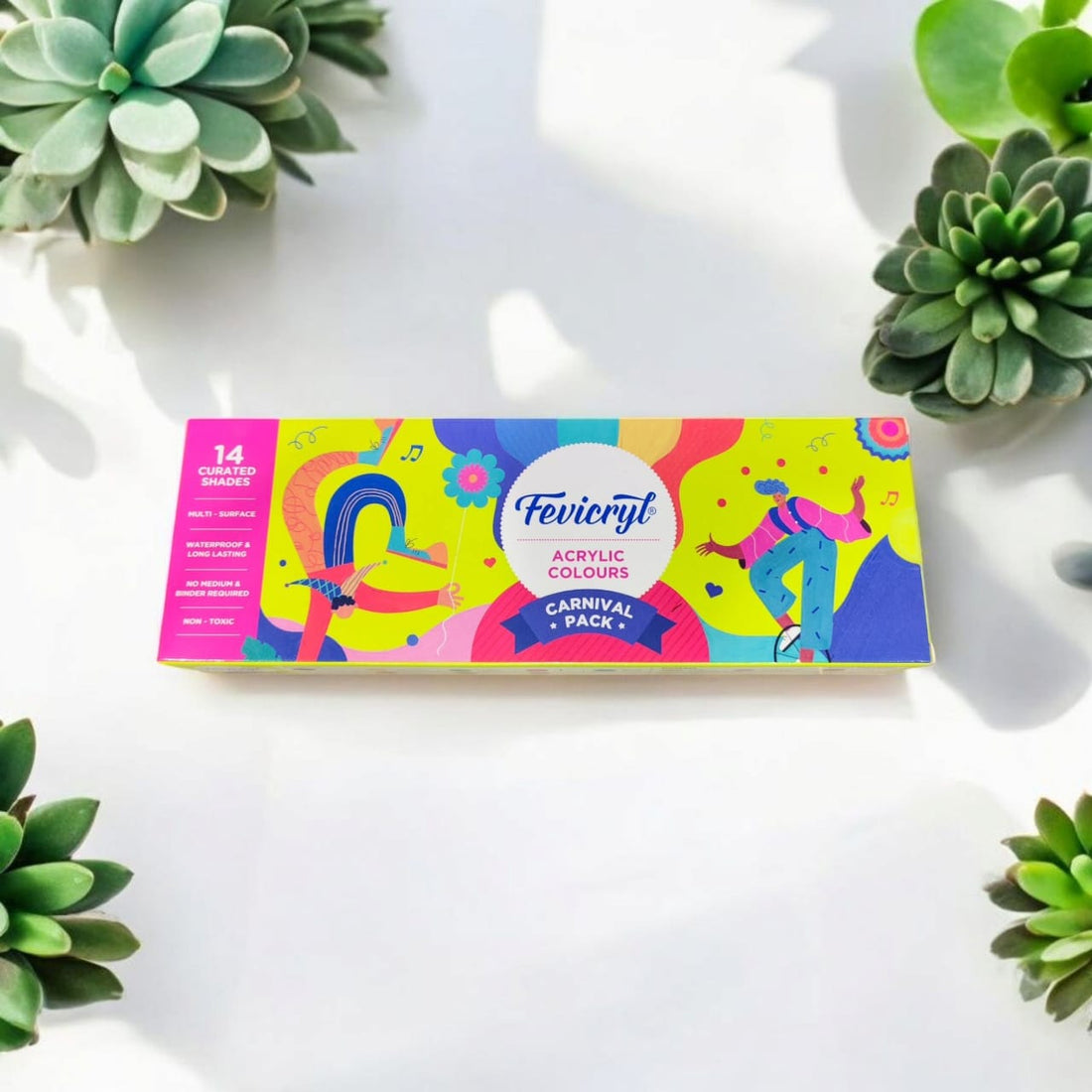Pidilite Pidilite Fevicryl Acrylic Colour Carnival Pack