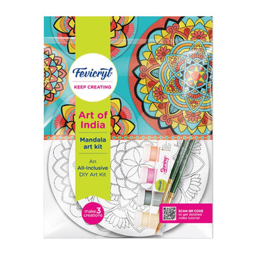 Crafteria Pidilite Fevicryl Mandala Art Kit