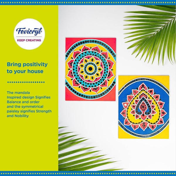 Crafteria Pidilite Fevicryl Lippan Art Kit