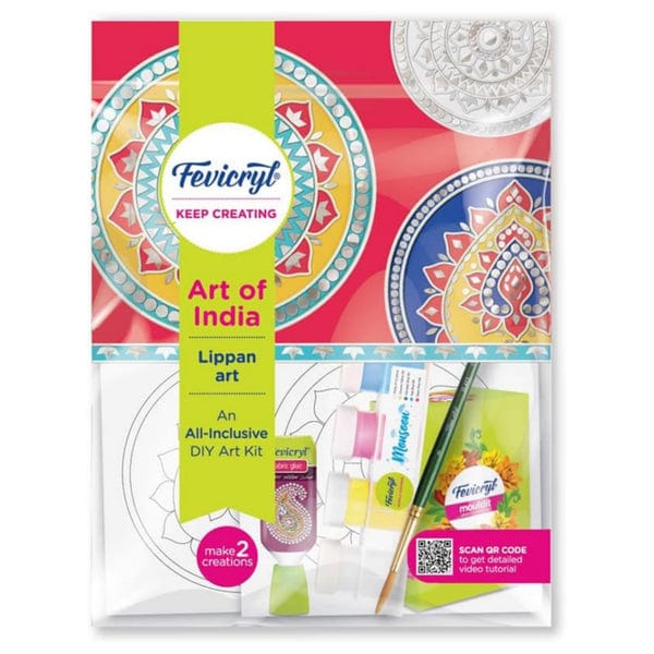 Crafteria Pidilite Fevicryl Lippan Art Kit