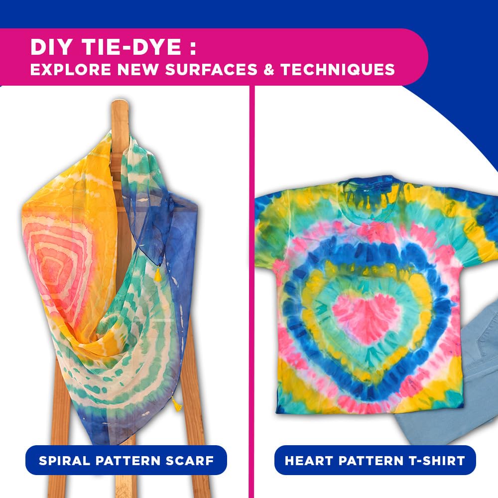 Pidilite Fevicryl Tie & Dye Kit - Multi Colour
