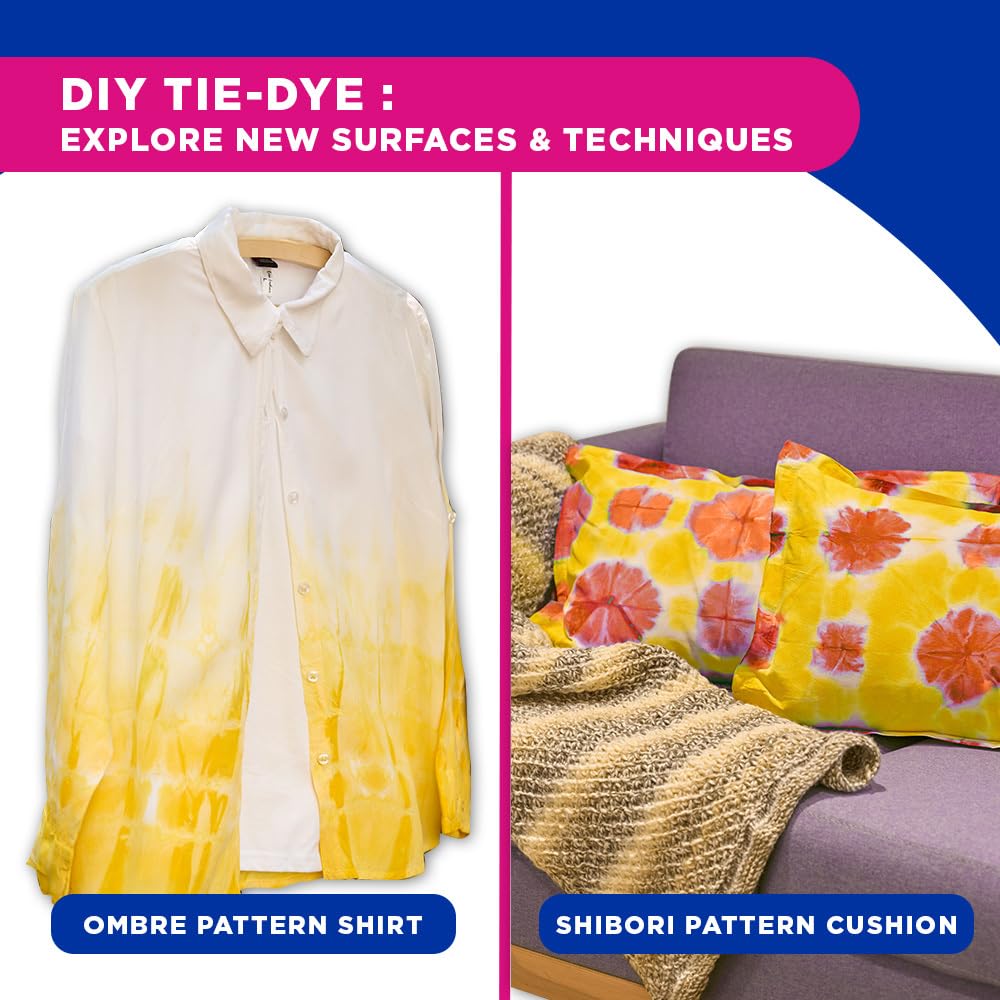 Pidilite Fevicryl Tie & Dye Kit - Neon Sunshine