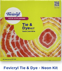 Pidilite Fevicryl Tie & Dye Kit - Neon Sunshine