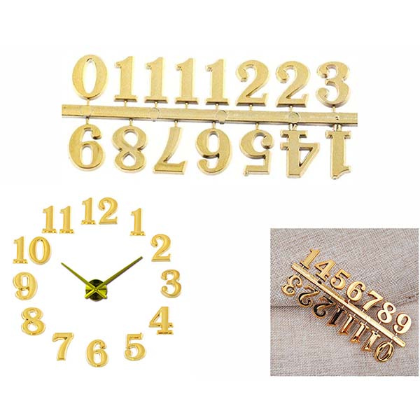 Crafteria Plastic clock Numbers