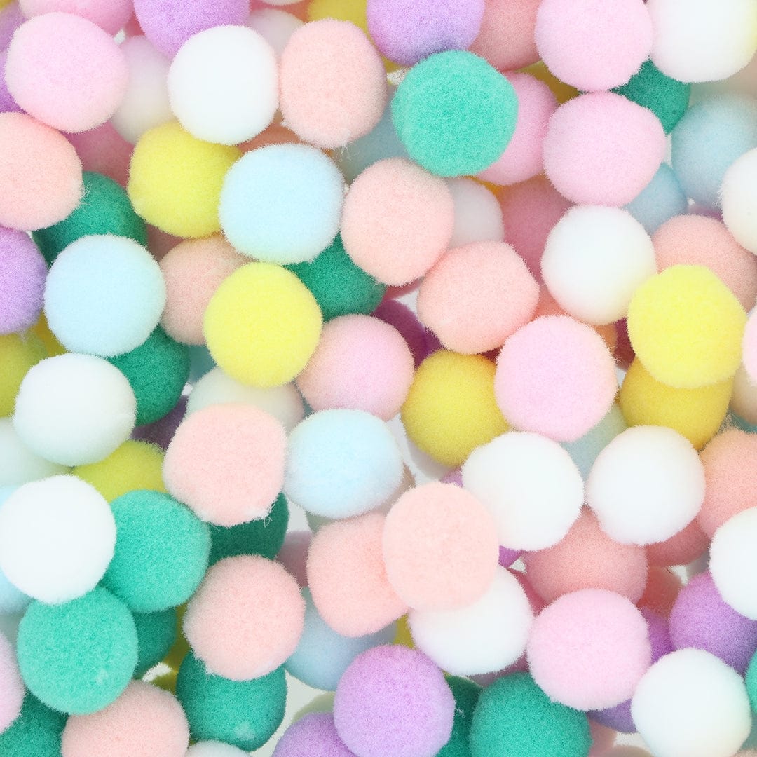 Crafteria Pastel Mixed 2 Cm Pom Pom Heavy